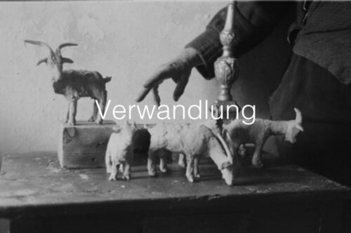 Foto Ziegenherde aus Ton